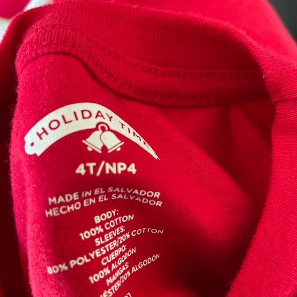 Christmas Santa’s list 5T long sleeve shirt - Picture 4 of 4